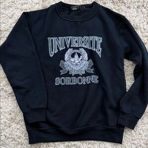 Universite Sorbonne Graphic Crewneck Sweatshirt